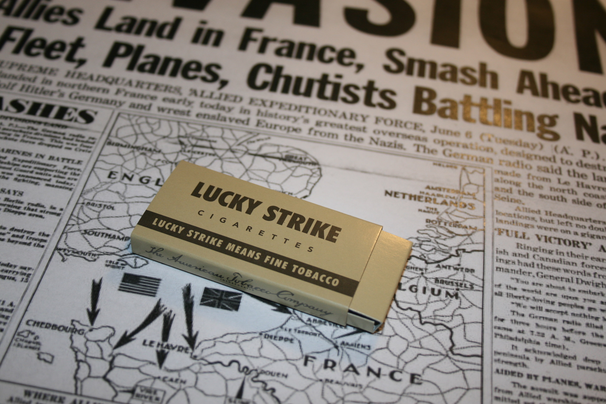 Lucky Strike Cigarette Packet – K Ration Issue